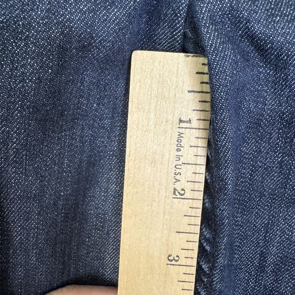 Hudson Jeans Womens 28 Dark Wash Blue Collin Flap Skinny Flap Stretch Denim - Picture 9 of 10